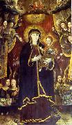 Krzysztof Aleksander Boguszewski Virgin Mary on the dragon surrounded by angels oil painting picture wholesale